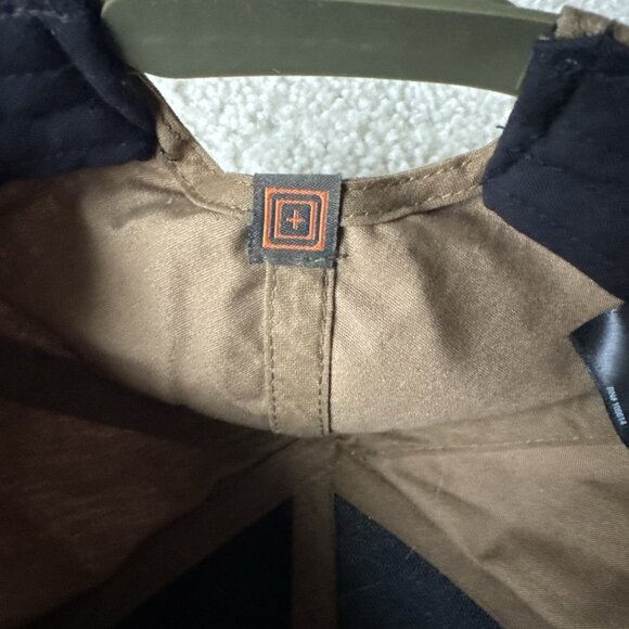 5.11 Tactical Series Hat Cap Snapback Mens Adjustable Brown Always Be Ready - Picture 5 of 7